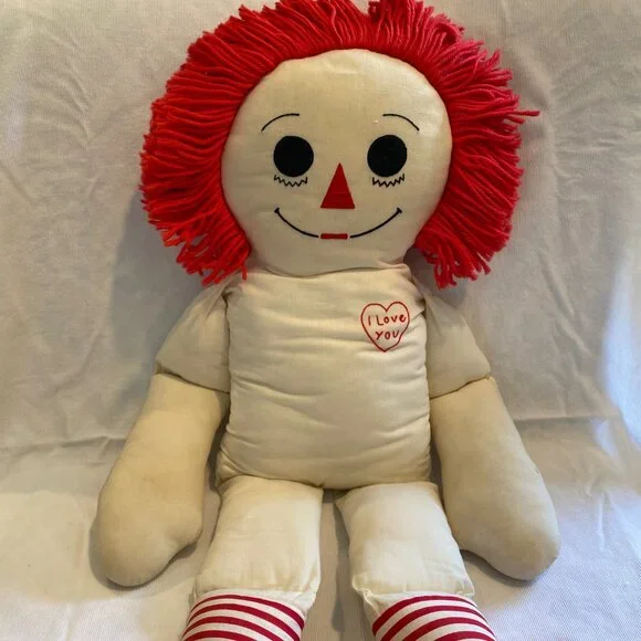 Vintage Large Raggedy Ann Doll 35” -‎ No Clothing - Classic Collectible - Picture 2 of 6